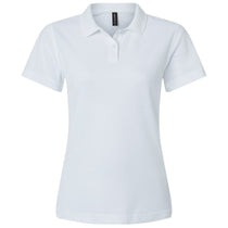 AllPro Women's White Pique Polo