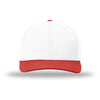 Richardson White/White/Red Laser Perf R-Flex Snapback