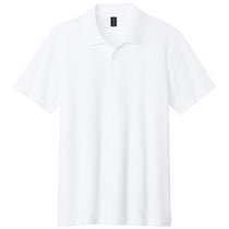 Gildan Men's White Softstyle Pique Polo