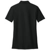 Gildan Women's Black Softstyle Pique Polo
