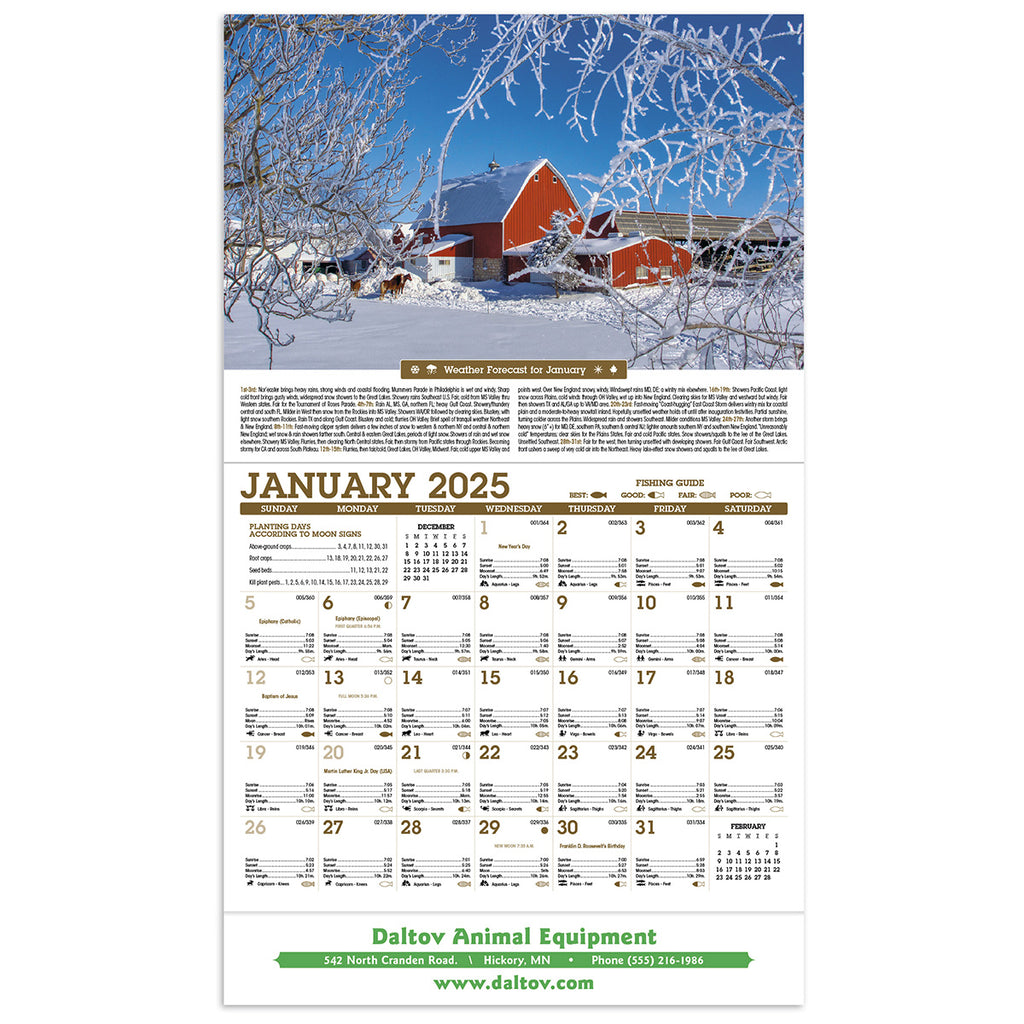 Triumph Calendars Scenic Almanac