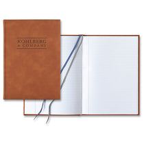 Castelli Terracotta Chia Grande Lined White Page Journal
