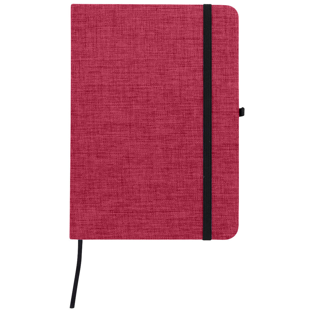 Hit Red Heathered Journal