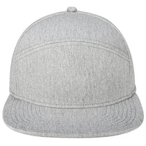 Pukka Grey Heather Tradesman Hybrid Six-Panel Cap
