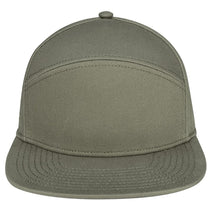 Pukka Olive Green Tradesman Hybrid Six-Panel Cap