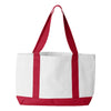 Liberty Bags White/Red P&O Cruiser Tote