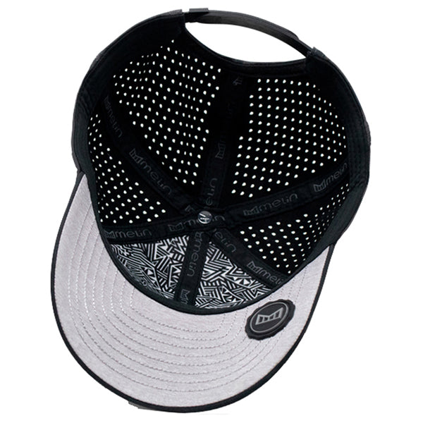 Melin Black A-Game Hydro Classic Performance Snapback Hat