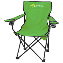 Hit Lime Green Folding Chair With Carrying Bag