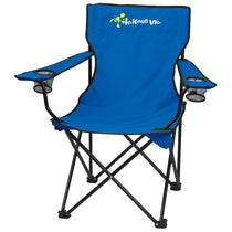 Hit Royal Blue Folding Chair With Carrying Bag