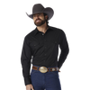 Wrangler Men's Black Sport Western Snap Shirt