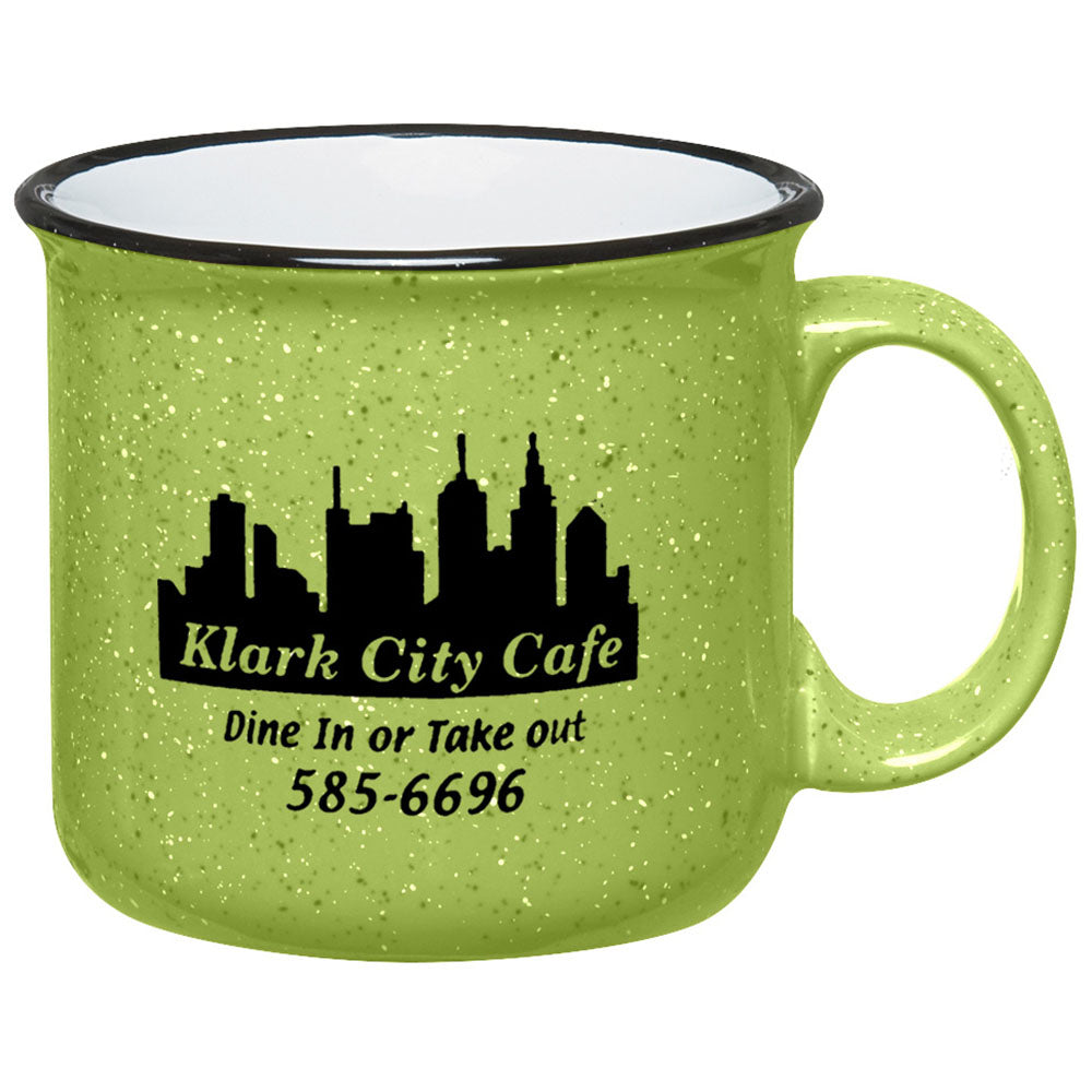 Hit Lime Green 15 Oz. Campfire Mug