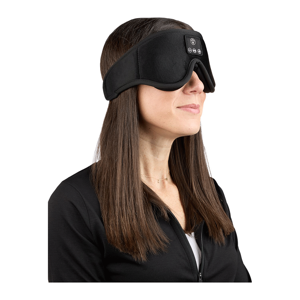 Wellable Black Bluetooth Sleep Mask