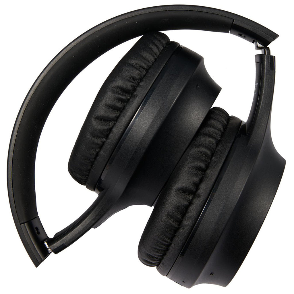 Leed's Black Rewired Recycled Bluetooth Headphones