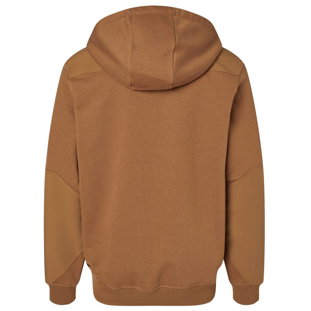 Dri Duck Men's Saddle Mission Quarter-Zip Hooded Pullover