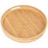 Hit Natural Bamboo Serving Tray with Handles