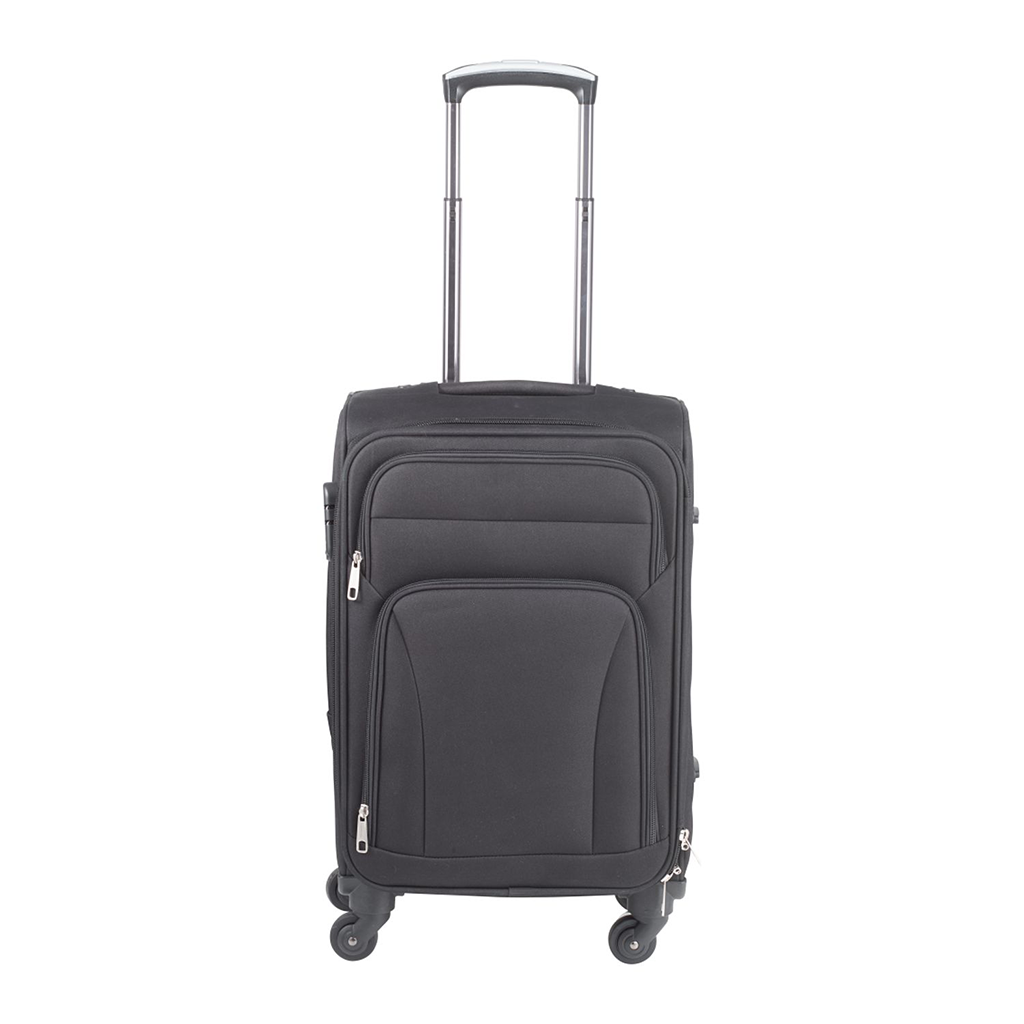 Leed's Black Nomad 21" Upright Luggage