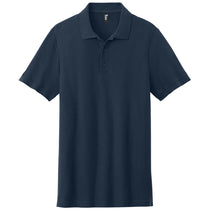 Gildan Men's Navy Hammer Pique Polo