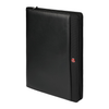 Wenger Black Recycled Tech Zippered Padfolio