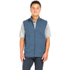 Charles River Men's Storm Blue Heather Franconia Quilted Vest