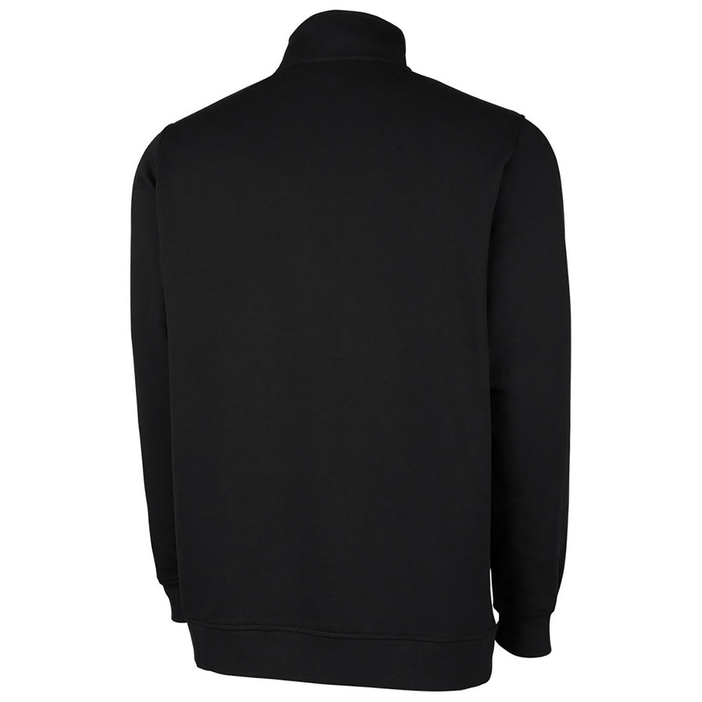 Charles River Men's Black Willow Half Zip Sweatshirt