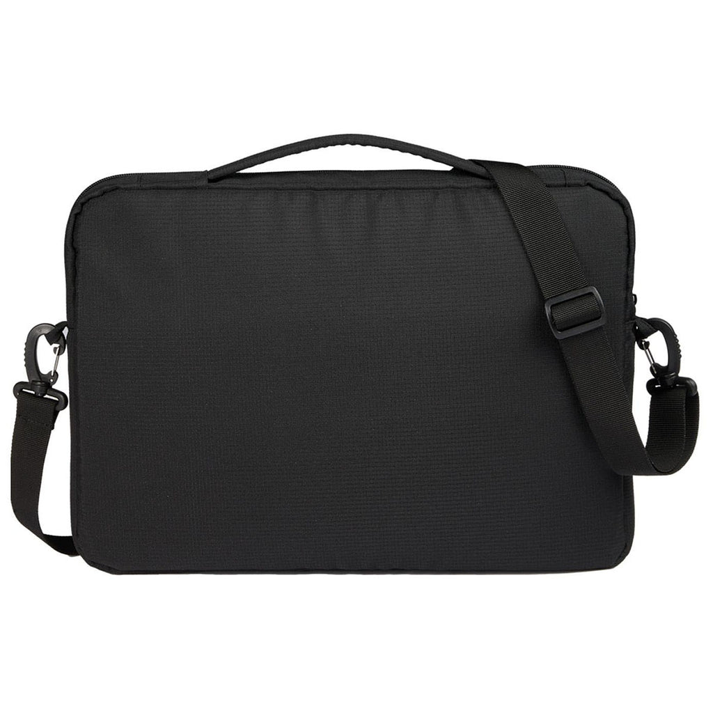 Leed's Black Crossbody Recycled Messenger Bag