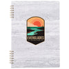 Handstands Marble Quarry Stone Paper Ring Bound Notebook