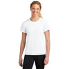 A4 Women's White Cooling Performance Short Sleeve Tee