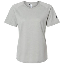 Adidas Women's Medium Grey Heather Blended T-Shirt