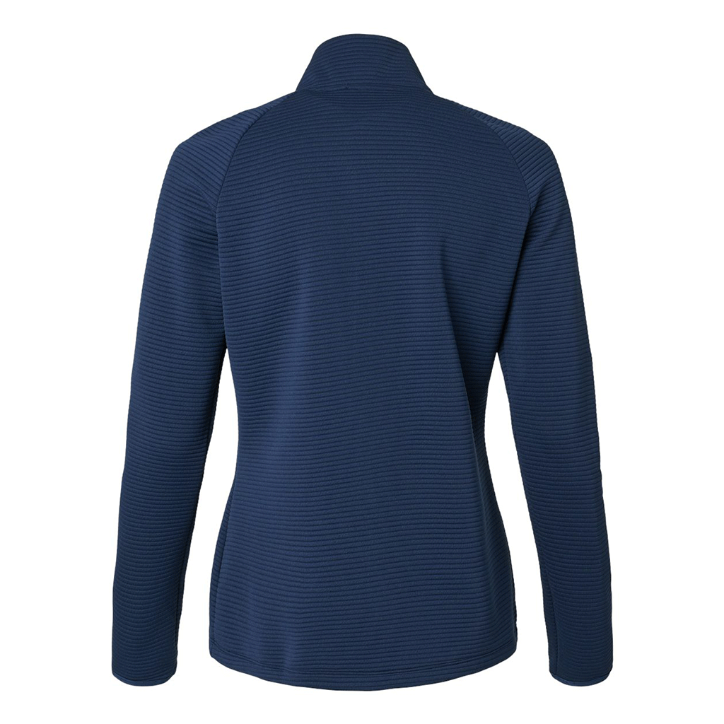 Adidas Women's Collegiate Navy Spacer Quarter-Zip Pullover