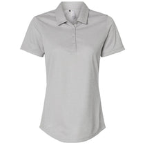 Adidas Women's Grey One Heather Space Dyed Polo