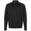 Adidas Men's Black Club Quarter Zip Pullover