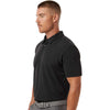 Adidas Men's Black Printed Blend Polo