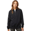 Adidas Women's Black Woven Half-Zip Pullover