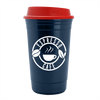 Garyline Metallic Navy Blue Traveler Insulated Cup - 16 oz.
