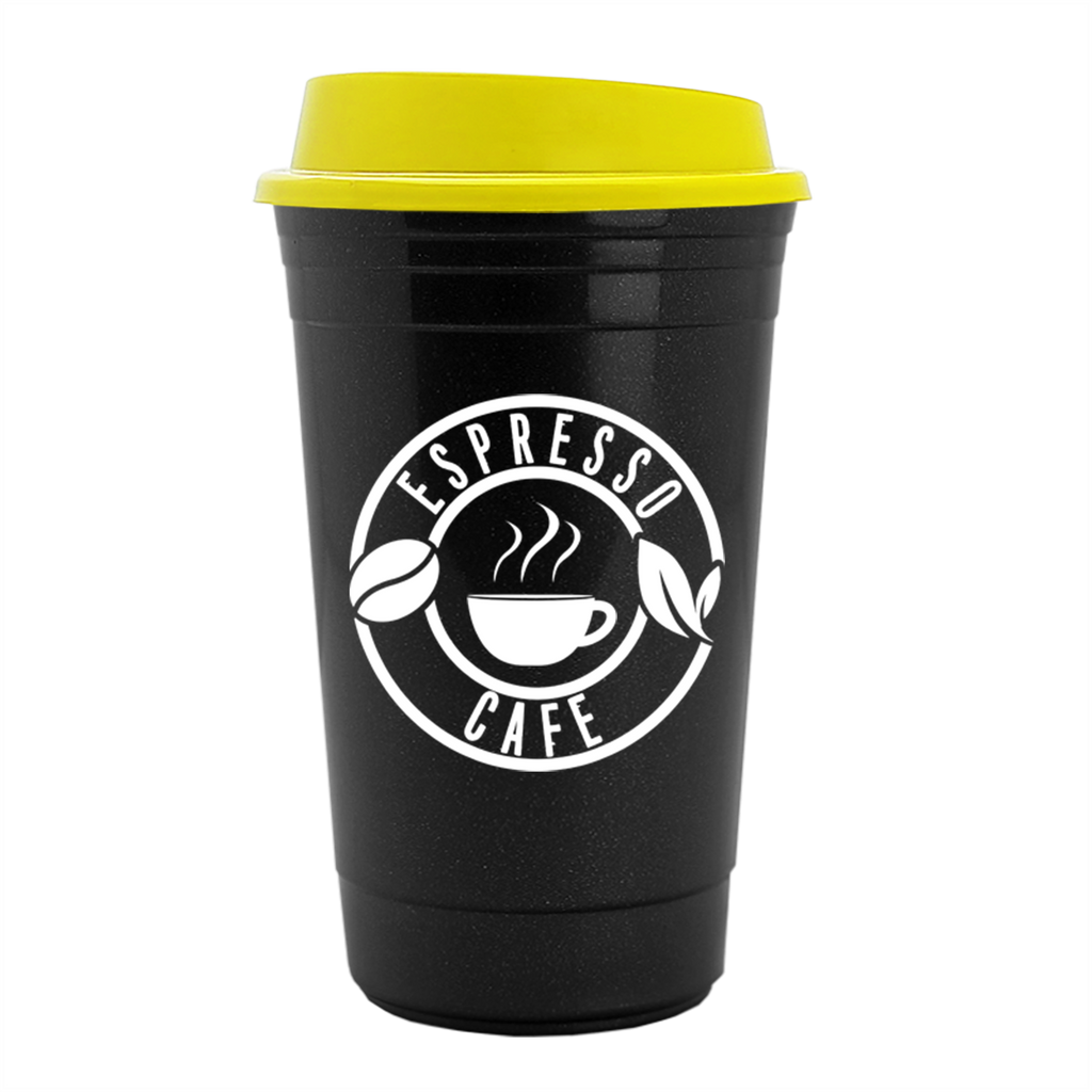 Garyline Black Traveler Insulated Cup - 16 oz.