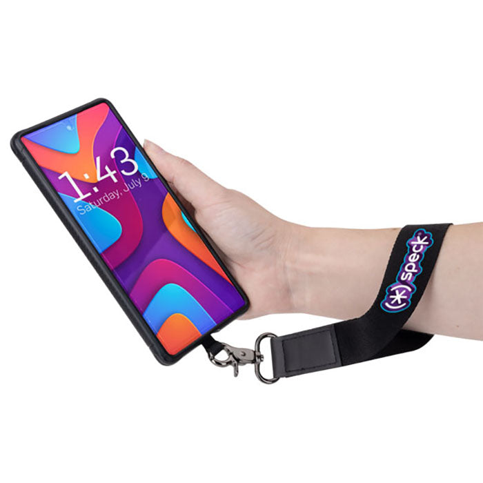 SnugZ Black McCormick Wristband Lanyard