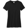 Allmade Women's Deep Black Tri-Blend Tee