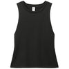 Allmade Women's Deep Black Tri-Blend Muscle Tank