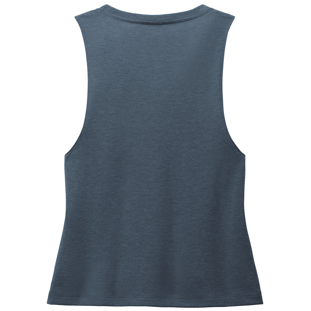 Allmade Women's Rebel Blue Tri-Blend Muscle Tank