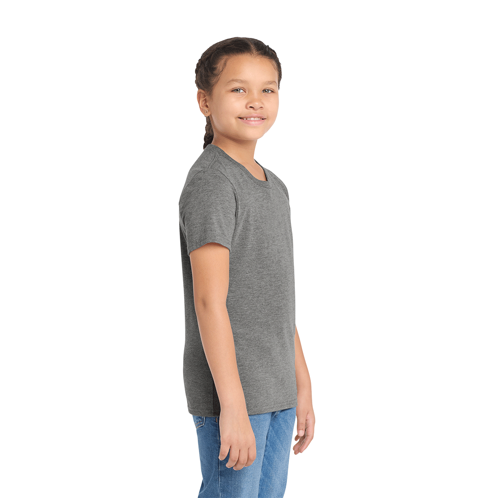 Allmade Youth Aluminum Grey Tri-Blend Tee