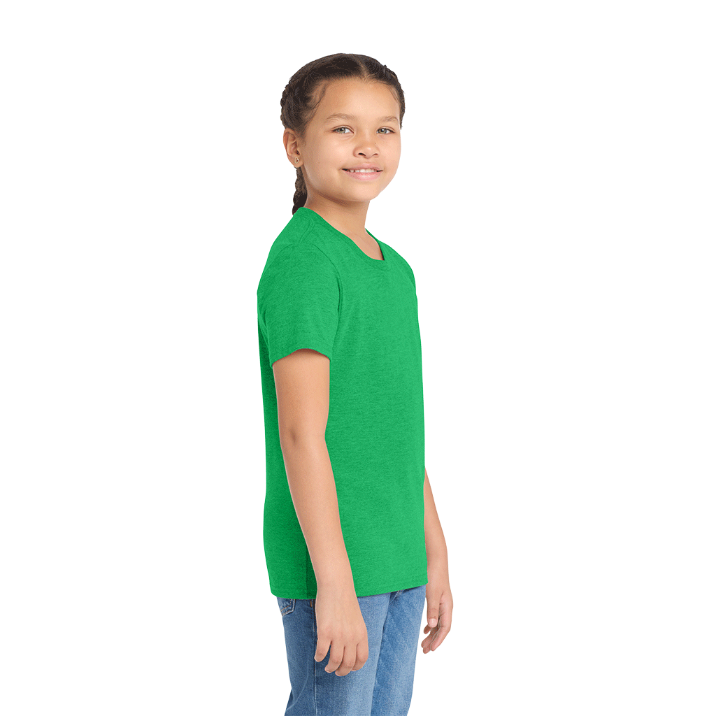 Allmade Youth Enviro Green Tri-Blend Tee