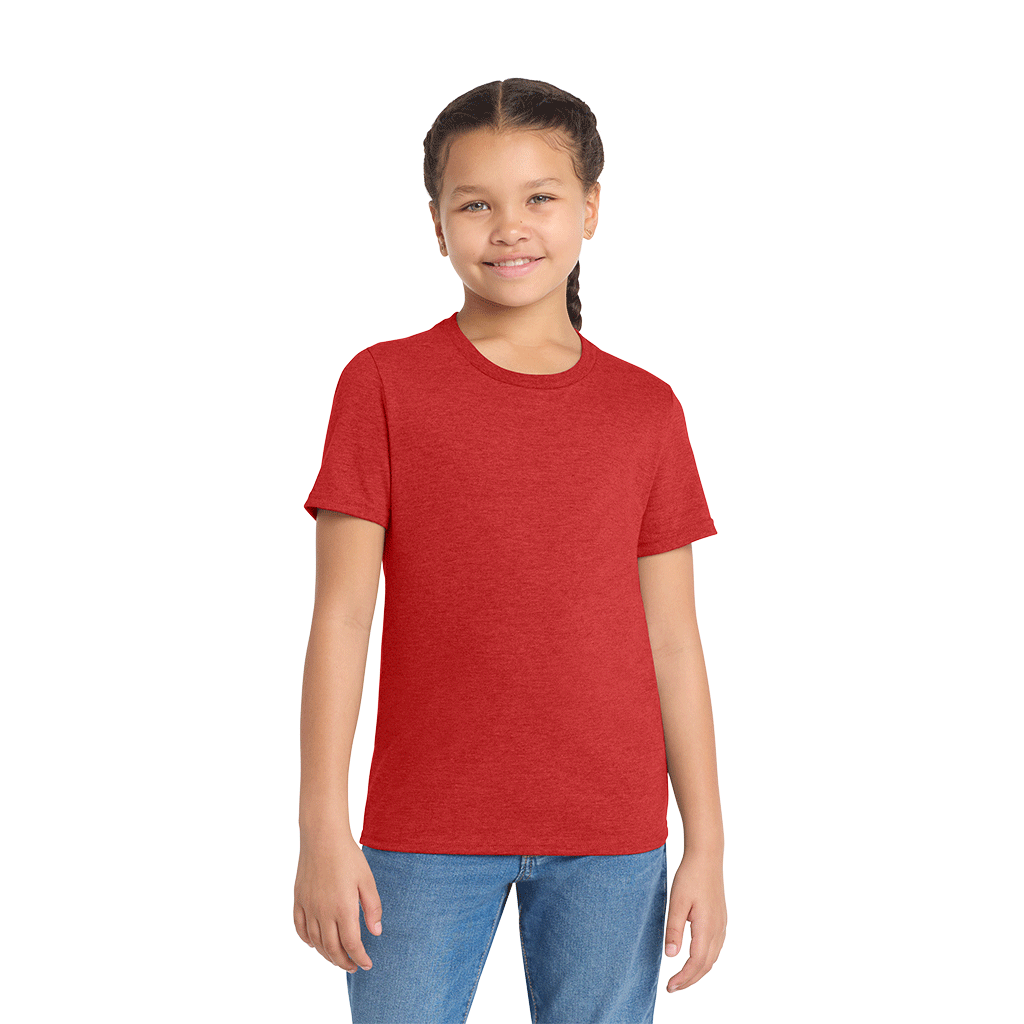 Allmade Youth Rise Up Red Tri-Blend Tee