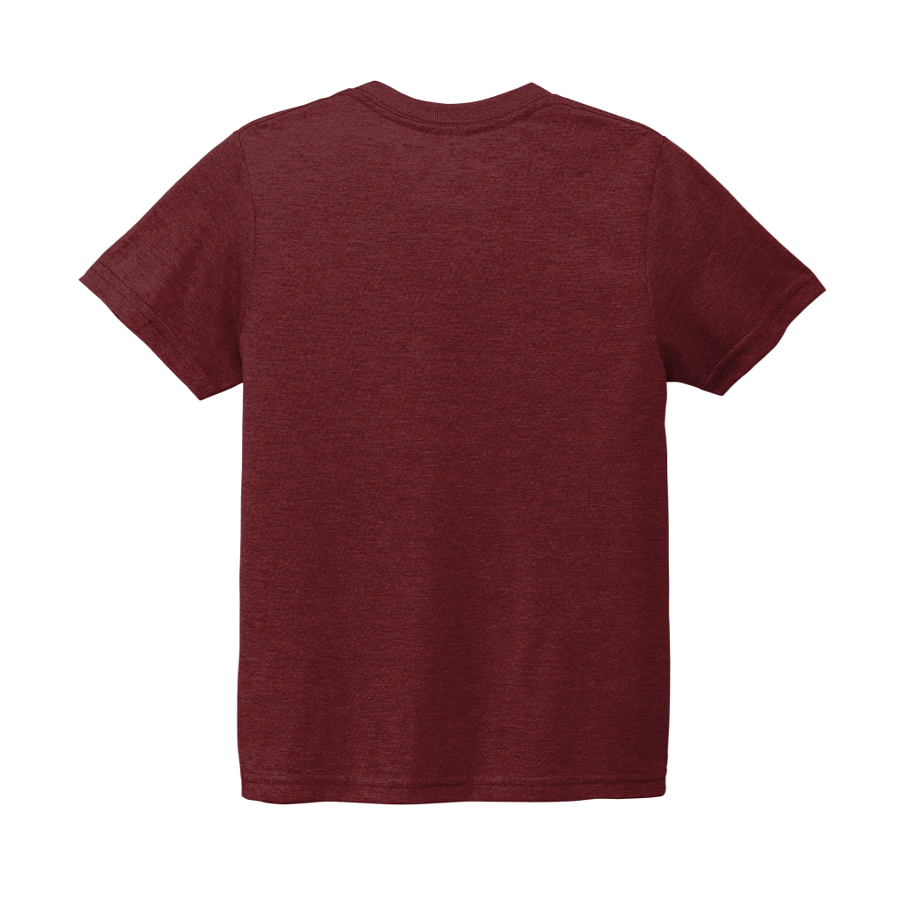 Allmade Youth Vino Red Tri-Blend Tee