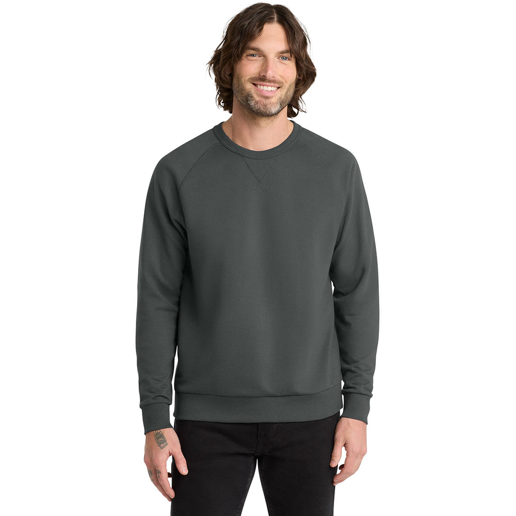 Allmade Unisex Terrain Grey Organic French Terry Crewneck Sweatshirt