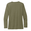Allmade Women's Olive You Green Tri-Blend Long Sleeve Tee