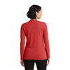 Allmade Women's Rise Up Red Tri-Blend Long Sleeve Tee