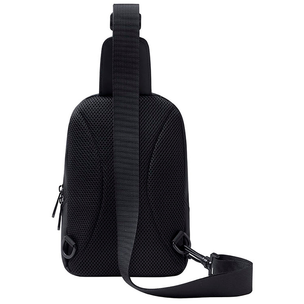 AeroLOFT Black/Red Shuttle Crossbody Bag