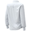 A. PUTNAM Women's Bright White Classic Button Up