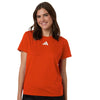 Adidas Women's Collegiate Orange/White Pregame T-Shirt