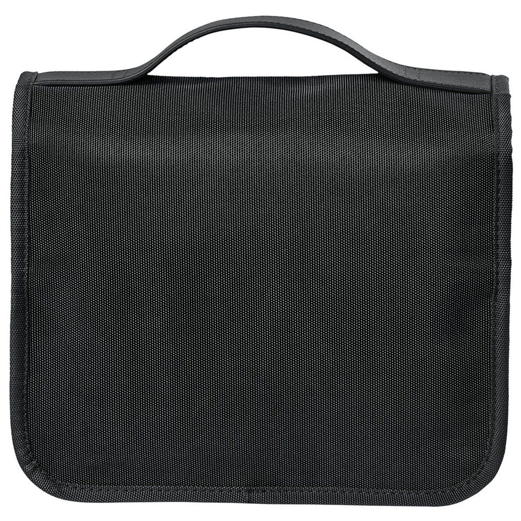 Brooks Brothers Deep Black Oxford Small Travel Bag